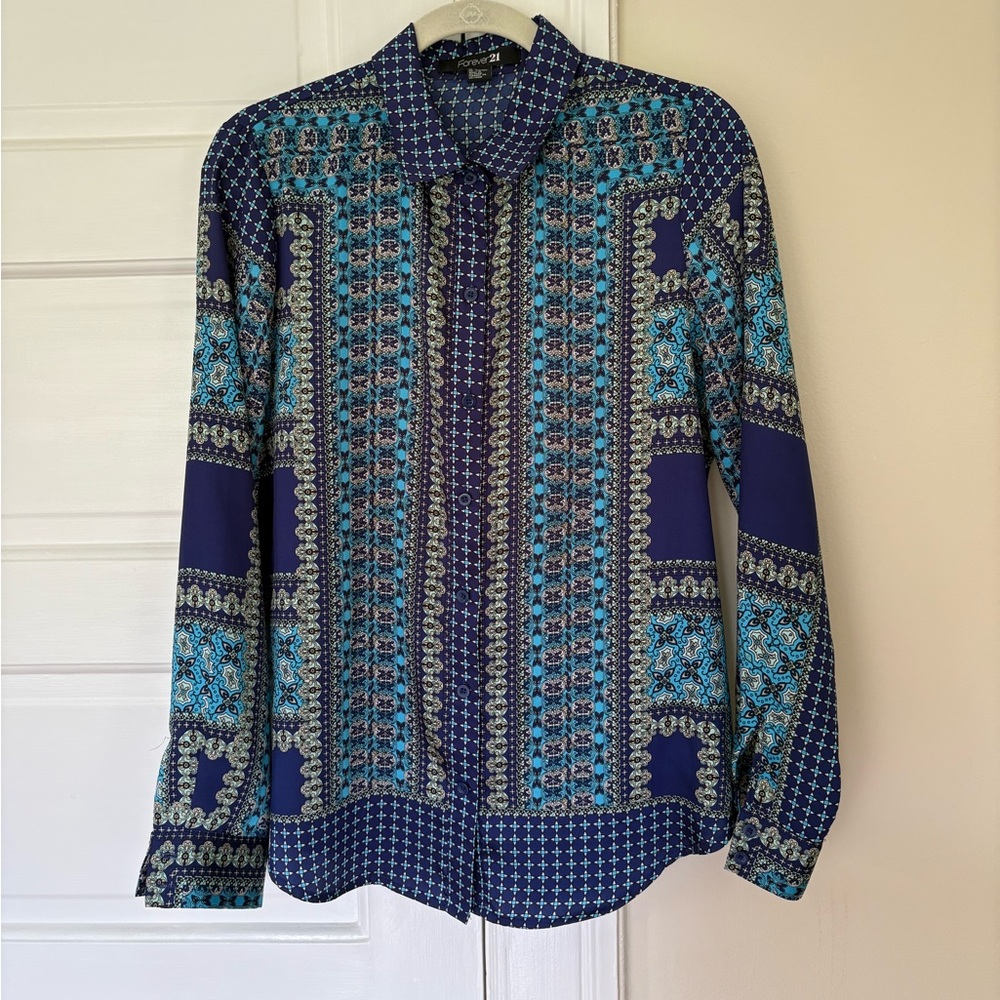Forever 21 button down blouse